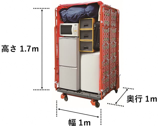 クロネコヤマトの単身パックの専用ボックス